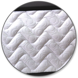 euro top mattress cover with mesh border